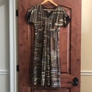 J Jill Short Sleeves Dress